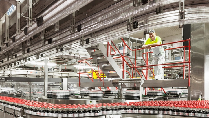 CCEP's plastic packaging contained 27.6% recycled material in 2018, up from 24.8% in 2017
